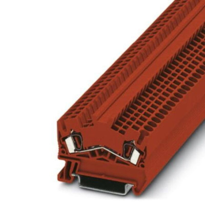 Phoenix Contact STS 2.5 RD Series Red Feed Through Terminal Block, 0.08 → 4mm², ATEX, IECEx