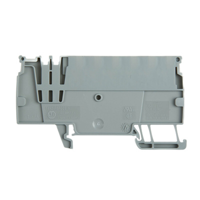 Rockwell Automation 1492-P Series Grey Feed Through Terminal Block