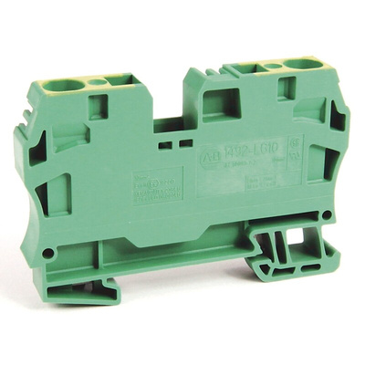 Rockwell Automation 1492 Series DIN Rail Terminal Block, 6mm², Spring Clamp Termination, ATEX