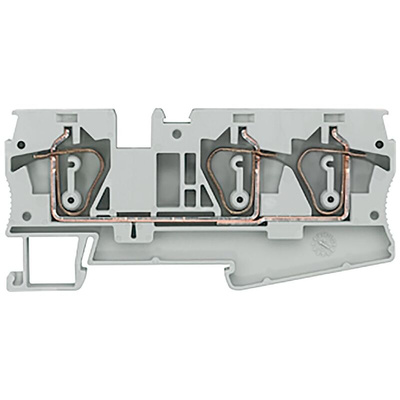 Siemens 8WH2003 Series Grey DIN Rail Terminal Block, 1.5mm², Spring Termination