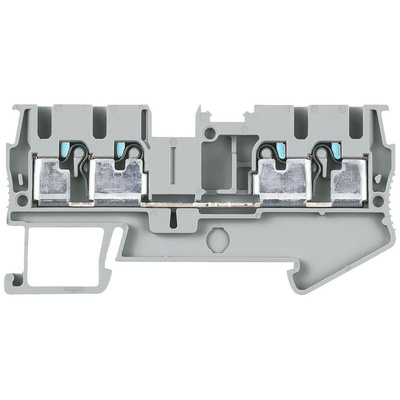 Siemens 8WH6004 Series Grey DIN Rail Terminal Block, 2.5mm²