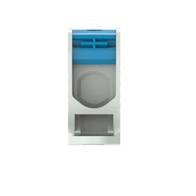 Entrelec 1SNF Series Blue, Grey Terminal Block, 2-Level, Cable Termination