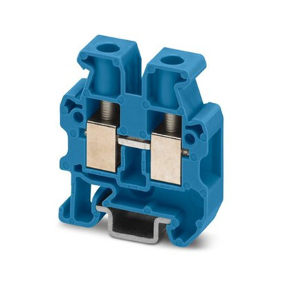 Phoenix Contact Blue Feed Through Terminal Block, 2-Level, Screw Termination