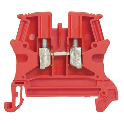 Legrand Red Terminal Block, 4mm², Screw Terminal Termination