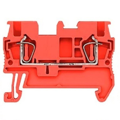 Siemens 8WH Series Red Din Rail Terminal, 1.5mm², 1-Level, Spring Termination, CSA