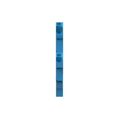 ENTRELEC SNK Series Blue Terminal Block, 4mm², 2-Level, Push In Termination