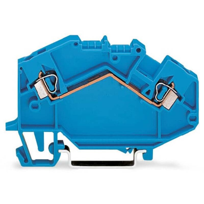 Wago 780 Series Blue Terminal Block, 2.5mm², 1-Level, Cage Clamp Termination, CSA