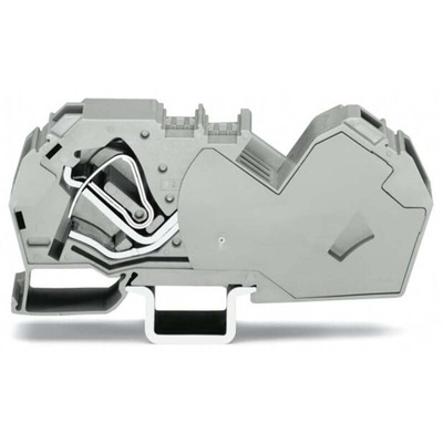 Wago 785 Series Grey Terminal Block, 35mm², 1-Level, Cage Clamp Termination, CSA