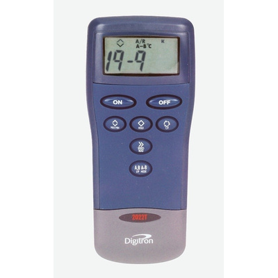 Digitron 2022T K Input Digital Thermometer, for HVAC, Industrial Use With UKAS Calibration