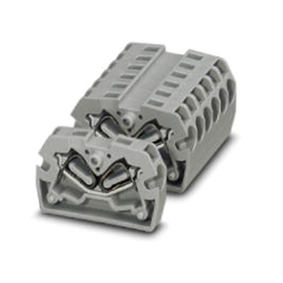 Phoenix Contact MSBV 2.5-M OG Series Orange DIN Rail Terminal Block, 0.08 → 4mm², Spring Clamp Termination