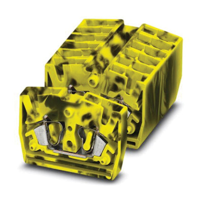 Phoenix Contact MSB 2.5-FE-M Series DIN Rail Terminal Block, 0.08 → 4mm², Spring Clamp Termination