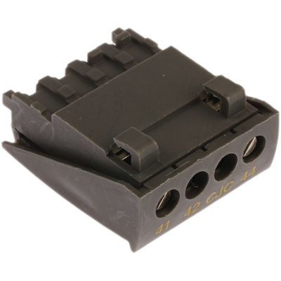 PR Electronics 5900 Series Black DIN Rail Terminal Block, 2.5mm², Screw Termination