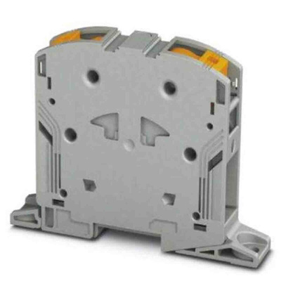 Phoenix Contact PTPOWER Series Grey DIN Rail Terminal Block, 70mm², Screw Termination