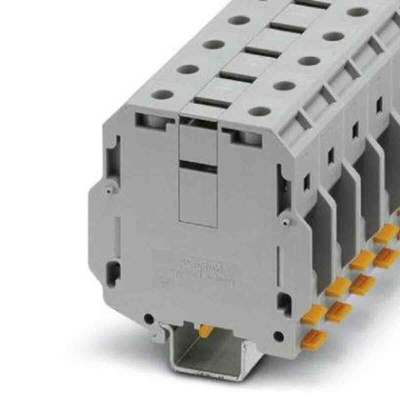 Phoenix Contact UKH 70 Series Grey Non-Fused DIN Rail Terminal, 16 → 95mm², Screw Termination