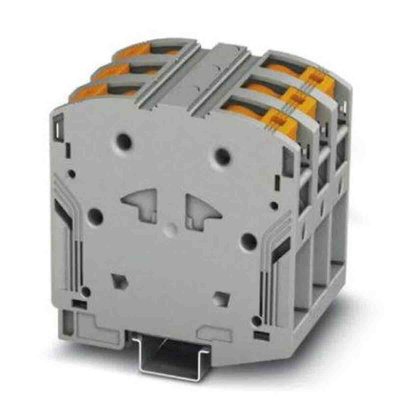 Phoenix Contact PTPOWER 95 Series Grey Non-Fused DIN Rail Terminal, 25 → 95mm²
