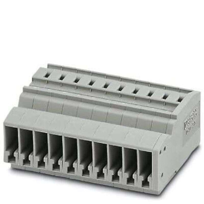 Phoenix Contact 5-RZ, SC 2 Series Grey Combi Plug, 0.08 → 4mm², Spring Cage Termination