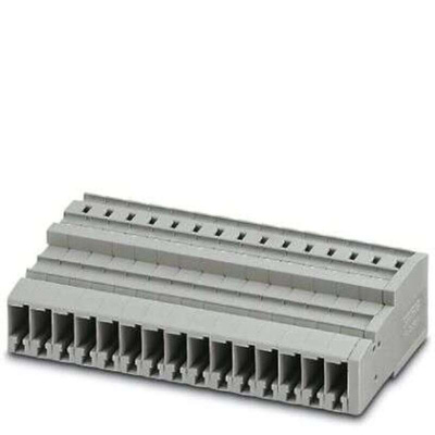 Phoenix Contact SC 4/15 Series Grey Combi Plug, 0.08 → 6mm², Spring Cage Termination