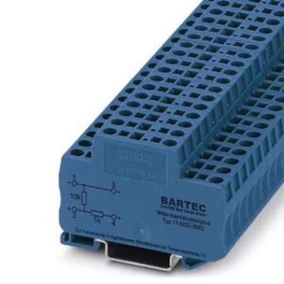 Phoenix Contact STTB 2.5-R10K/O-U BU Series Blue Component Terminal Block, 0.08 → 4mm²