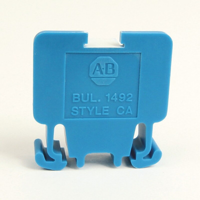Rockwell Automation 1492 Series White DIN Rail Terminal Block, 0.5 → 2.5mm², Screw Termination