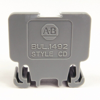 Rockwell Automation 1492 Series Green DIN Rail Terminal Block, 0.5 → 6mm², Screw Termination