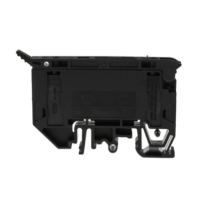 Rockwell Automation 1492-H Series Black Fused DIN Rail Terminal, 4 → 0.05mm²