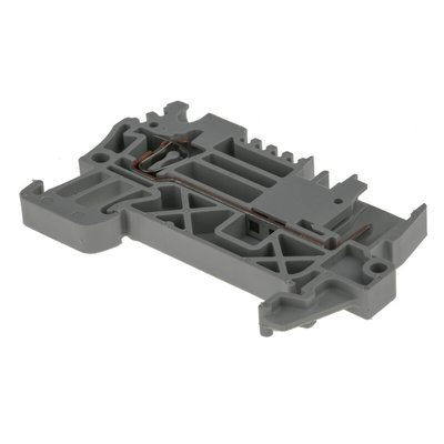 Rockwell Automation 1492 Series Grey DIN Rail Terminal Block, 0.5 → 2.5mm², Spring Clamp Termination, ATEX, IECEx