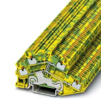 Phoenix Contact PTTBS 1.5/SPE Series Double Level Terminal Block, 0.14 → 1.5mm², Push In Termination