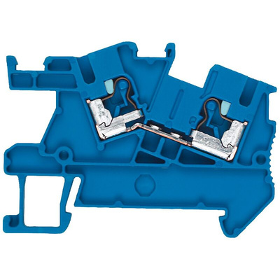Siemens 8WH6001 Series Blue DIN Rail Terminal Block, 2.5mm²