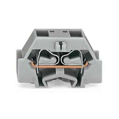 Wago 261 Series Orange Modular Terminal Block, 2.5mm², Single-Level, Cage Clamp Termination