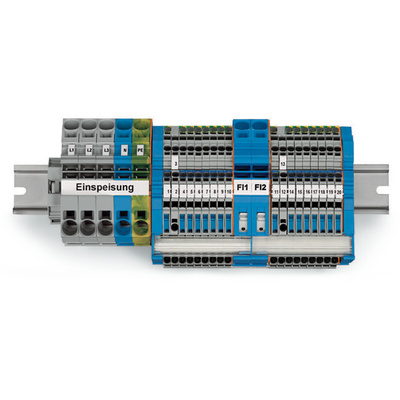 Wago TOPJOB S FI main distribution board set - 821 Series Distribution Unit