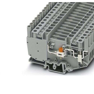 Phoenix Contact URTK/SP Series Grey Disconnect Terminal Block, 0.5 → 10mm², 1-Level, Screw Termination