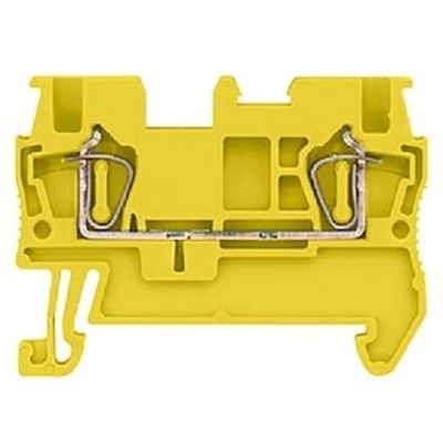 Siemens 8WH Series Yellow Din Rail Terminal, 1.5mm², 1-Level, Spring Termination, CSA