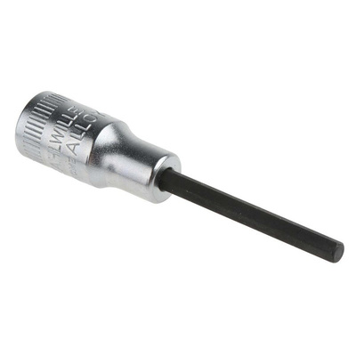 STAHLWILLE 3mm Hex Socket With 1/4 in Drive , Length 55 mm