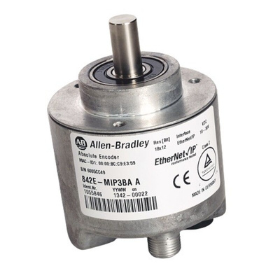 Allen Bradley 842E Series Absolute Absolute Encoder, 262144 ppr, Analogue, Binary Signal, Solid Type, 10mm Shaft