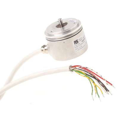 Hengstler RI58-O Series Incremental Incremental Encoder, 1024 ppr, Push Pull Signal, Solid Type, 6mm Shaft