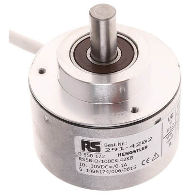 Hengstler RI58 Series Incremental Incremental Encoder, 100 ppr, Push Pull Signal