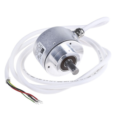 Hengstler RI58-O Series Incremental Incremental Encoder, 5000 ppr, Push Pull Signal, Solid Type, 10mm Shaft