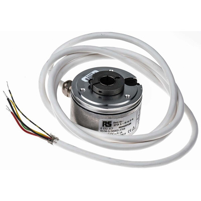 Hengstler RI58-D Series Incremental Incremental Encoder, 500 ppr, Push Pull Signal, Hollow Type, 12mm Shaft