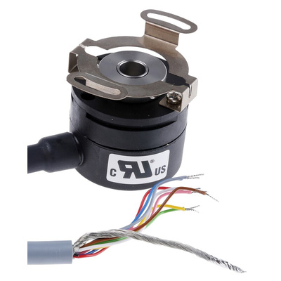 Kubler Incremental Encoder, 1000 ppr, Push Pull Signal, Hollow Type, 8mm Shaft
