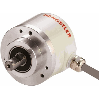 Hengstler AC58 Series Absolute Absolute Encoder, Gray, SSI Signal, Solid Type, 10mm Shaft