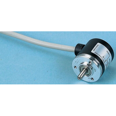 Baumer BDK Series Optical Incremental Encoder, 500 ppr, HTL/Push Pull Signal, Solid Type, 5mm Shaft