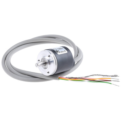 Baumer BDK Series Optical Incremental Encoder, 500 ppr, HTL/Push Pull Signal, Solid Type, 5mm Shaft