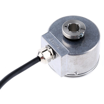 Baumer BHG Series Optical Incremental Encoder, 3600 ppr, HTL/Push Pull Signal, Hollow Type, 12mm Shaft