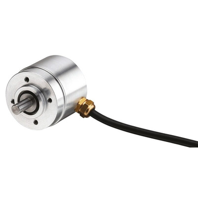 Hengstler AC36 Series Absolute Absolute Encoder, Gray, SSI Signal, Solid Type, 10mm Shaft