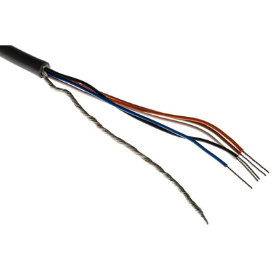 Omron E6C2 Series Incremental Incremental Encoder, 100 ppr, NPN Open Collector Signal, Solid Type, 6mm Shaft