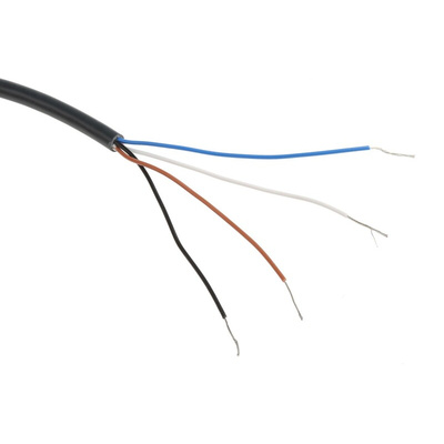 Omron E6A2 Series Incremental Incremental Encoder, 100 ppr, NPN Open Collector Signal, Solid Type, 4mm Shaft