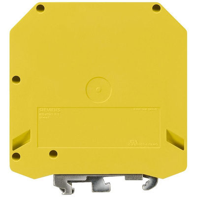 Siemens 8WH Series DIN Rail Terminal Block, 35 → 95mm², Screw Termination