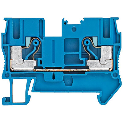 Siemens 8WH Series Blue DIN Rail Terminal Block, 6mm²