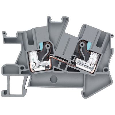 Siemens 8WH Series Grey DIN Rail Terminal Block, 6mm²