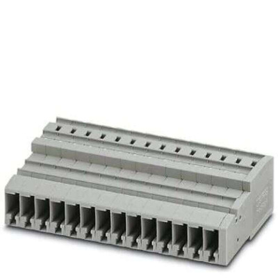Phoenix Contact SC 4/14 Series Grey Combi Plug, 0.08 → 6mm², Spring Cage Termination